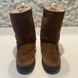 UGG Tan Shearling Boots